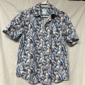 Women’s Blue Floral Shirt